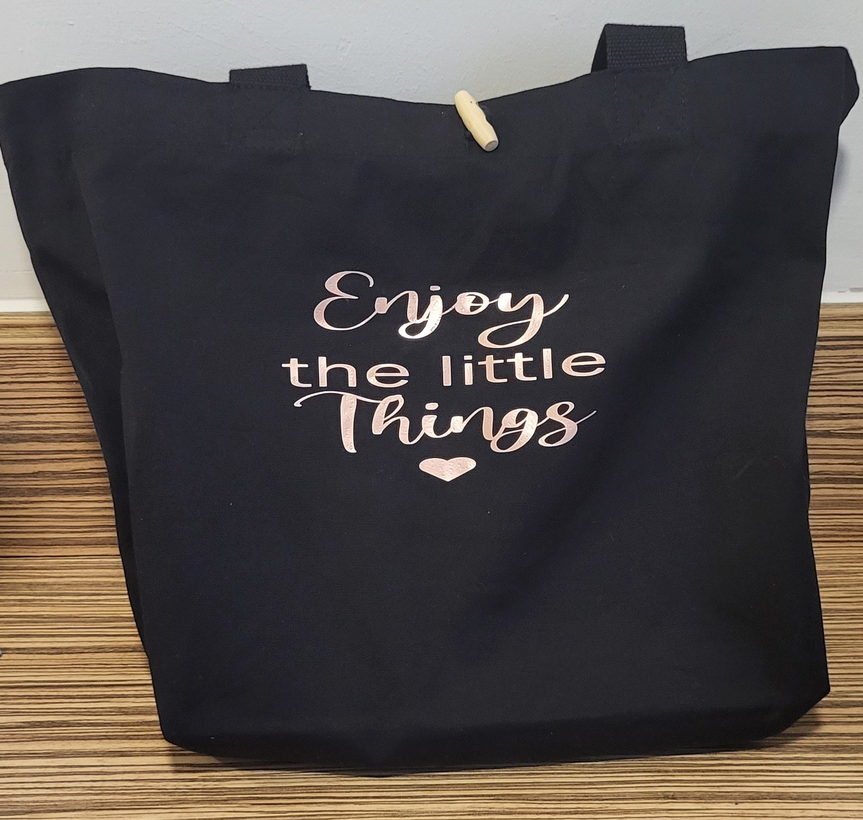 Enjoy The Little Things Tote