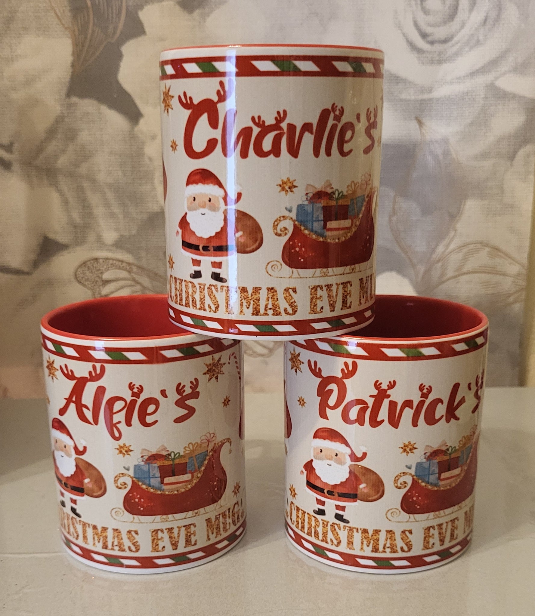 Personalised Christmas Eve Mug
