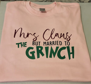 Married to The Grinch T-Shirt