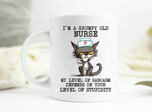 I'm A Grumpy Nurse Mug