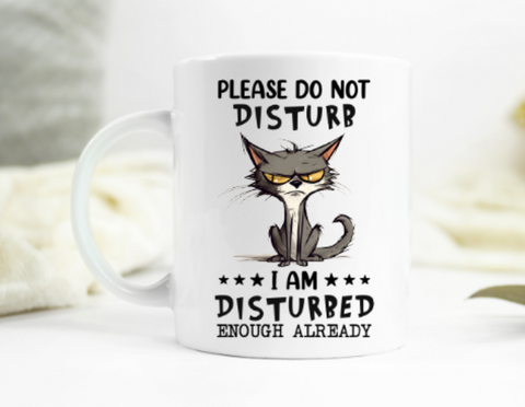 Please Do Not Disturb Mug