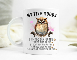 My Five Moods Mug