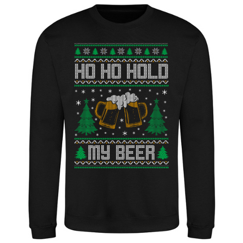 HO HO Hold My Beer Sweatshirt