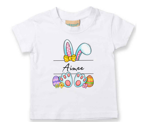 Personalised Kids Easter T-Shirt