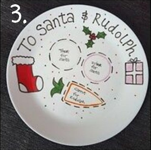 Christmas Eve Plates