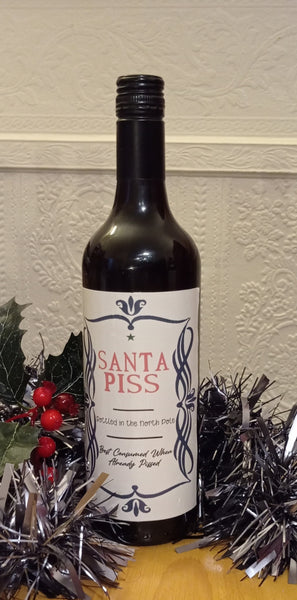 Christmas Wine Bottle Labels