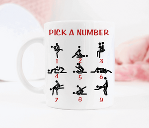 Pick  A Number Mug