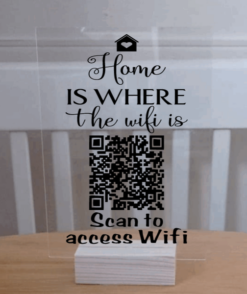 Home Wifi Sign