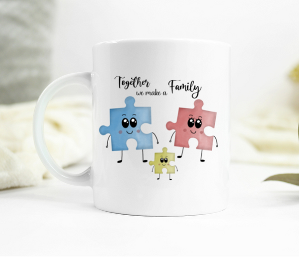 Together We Make A Family Mug